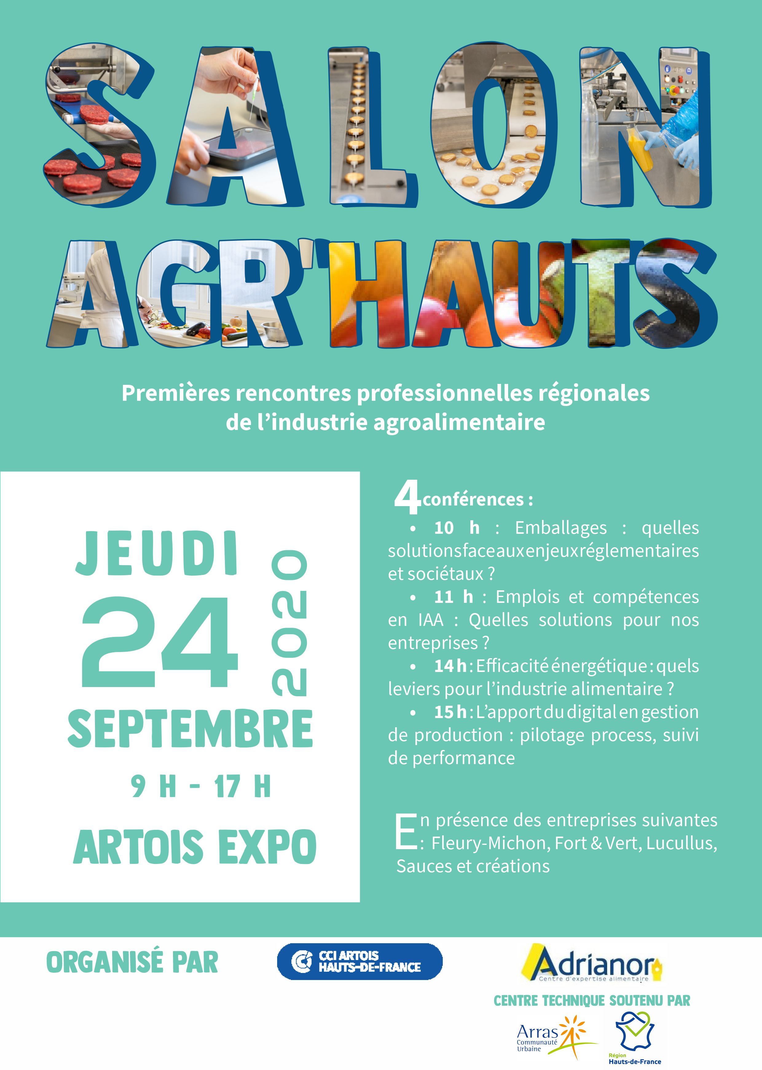 Salon Agr'Hauts, Artois EXPO, Arras