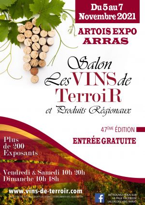 Salon "Les vins de terroir et produits régionaux" - Artois Expo, centre