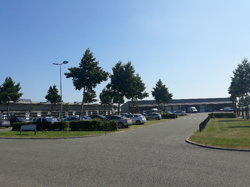 Pépinière EnR Oust-Marest vue Parking