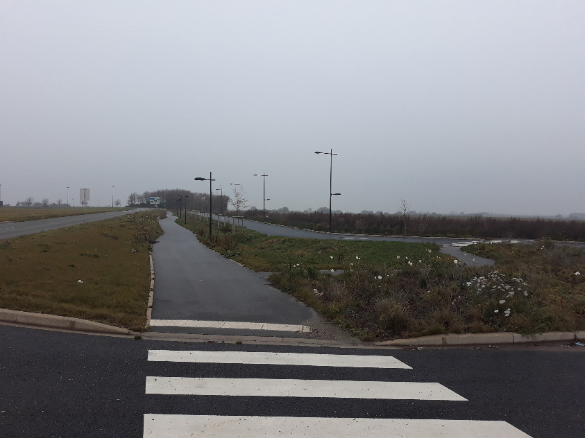 Vue Parc industriel Baie de Somme Zone Est