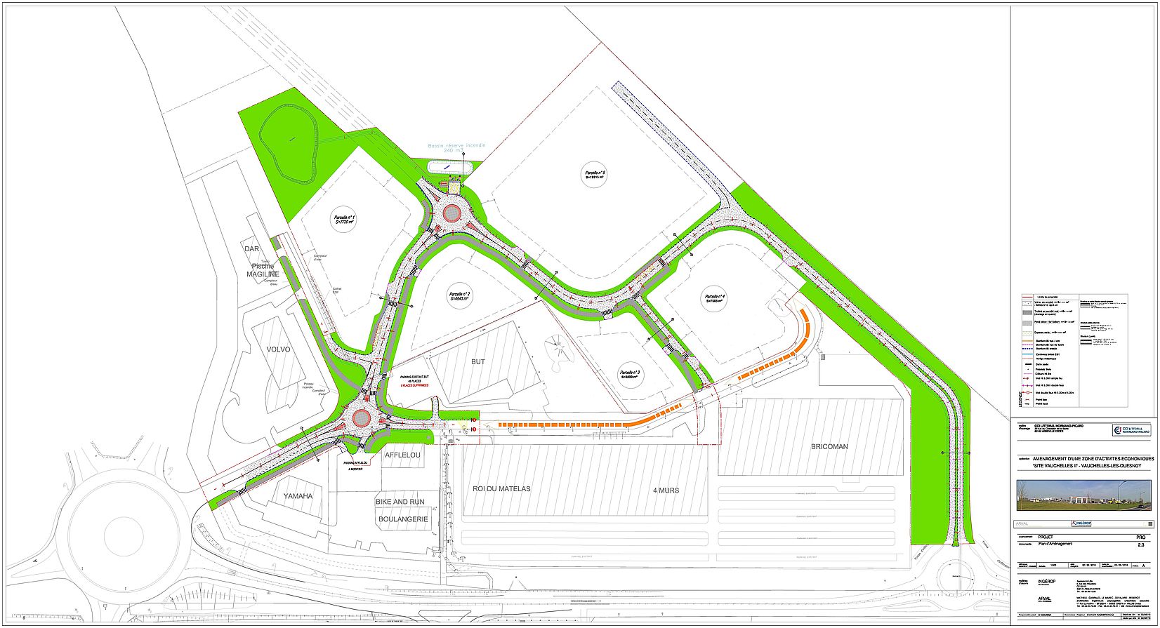 Plan d'aménagement Vauchelles 2