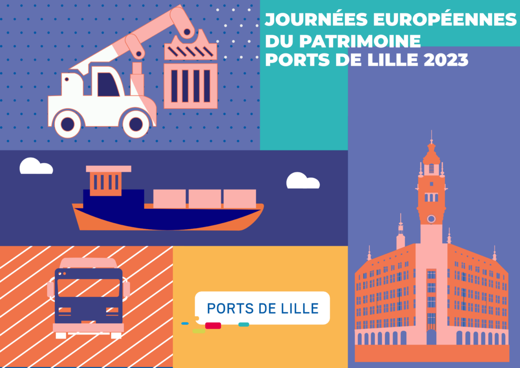 Journées Européennes du Patrimoine Ports de Lille 16 septembre 2023. Venez découvrir le site Port de Lille.
Participation gratuite, et sur inscription uniquement + d'infos communication@portsdelille.com